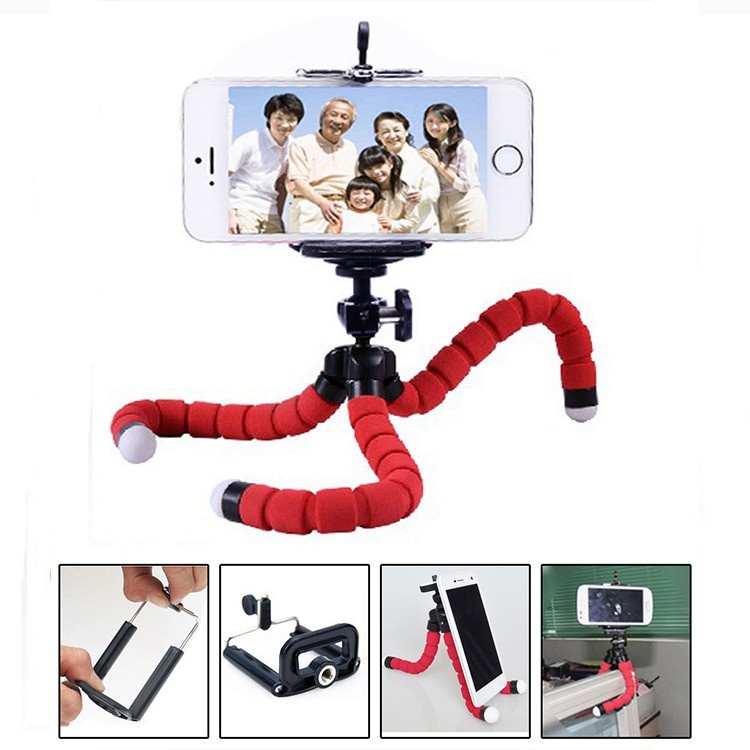 Tripod Bạch Tuộc, Chân Nhện giá đỡ điện thoại xem phim selfie livestream