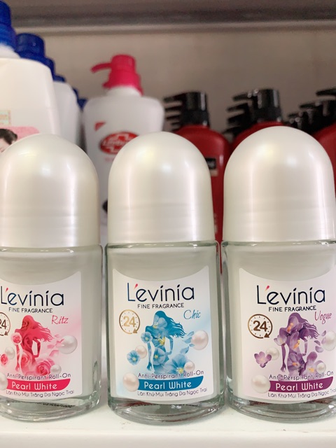 Lăn Khử Mùi Trắng Da L’evinia 50g