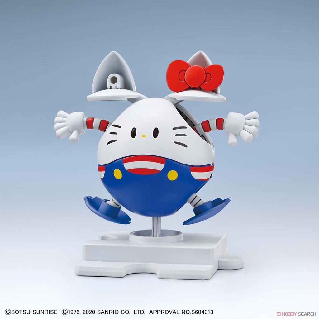 Mô Hình Lắp Ráp Haropla Hello Kitty Gundam Anime Chính Hãng Nhật Bản