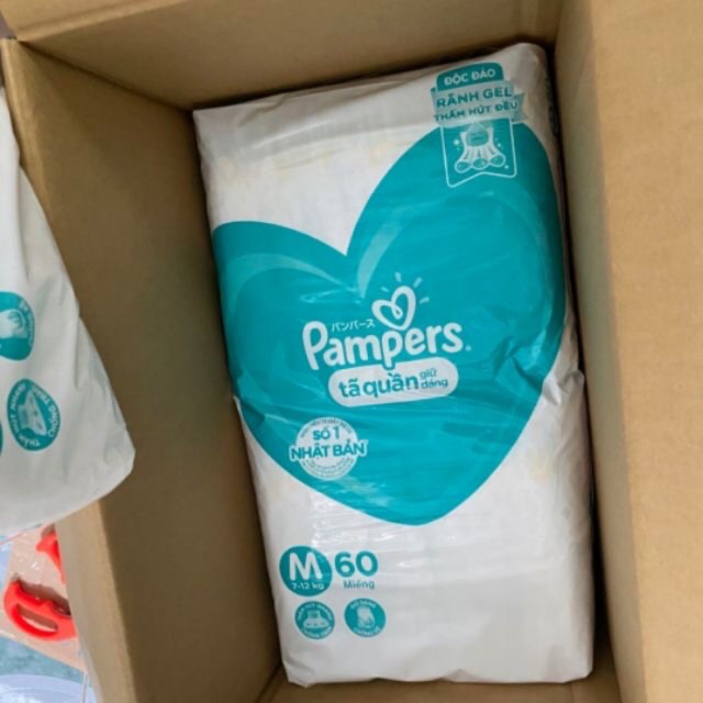 Tã quần Pampers size M60