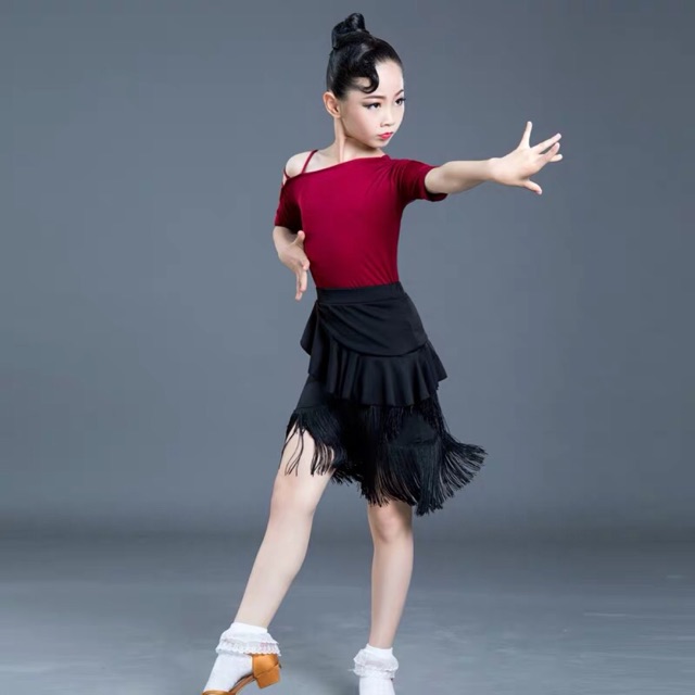 Đầm khiêu vũ dance bé gái