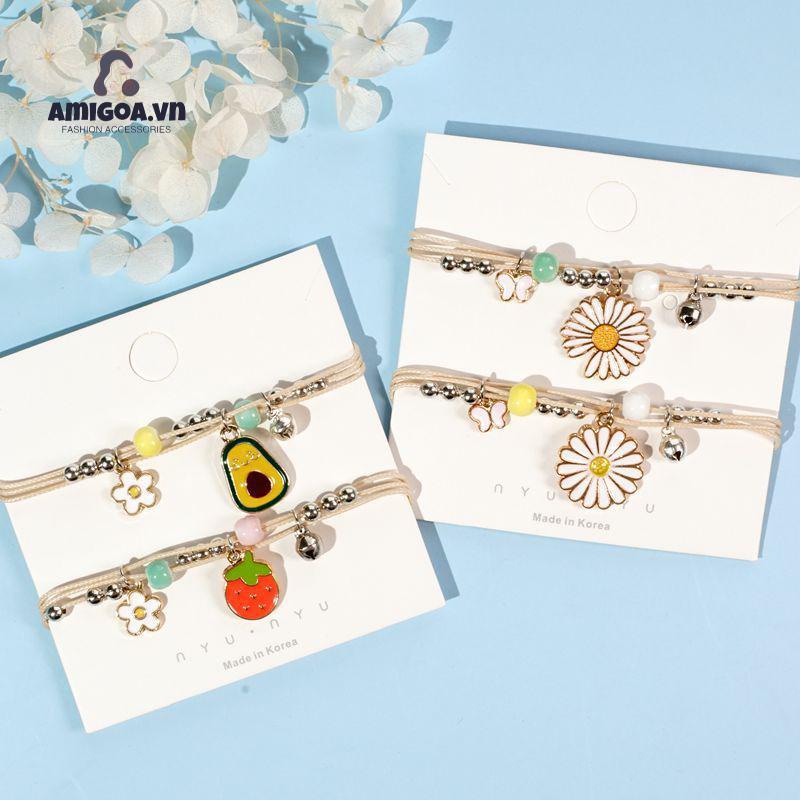 ✨✨ Vòng Tay Mặt Hình Bướm Bằng Gốm Sứ Phong Cách Hàn Quốc Thời Trang Cho Nữ