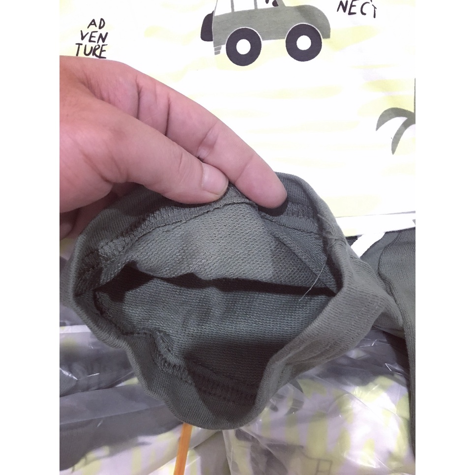 Set H&M Cây Dừa cho bé vải Cotton 4 chiều,in hình sắc nét mềm mại hàng loại 1