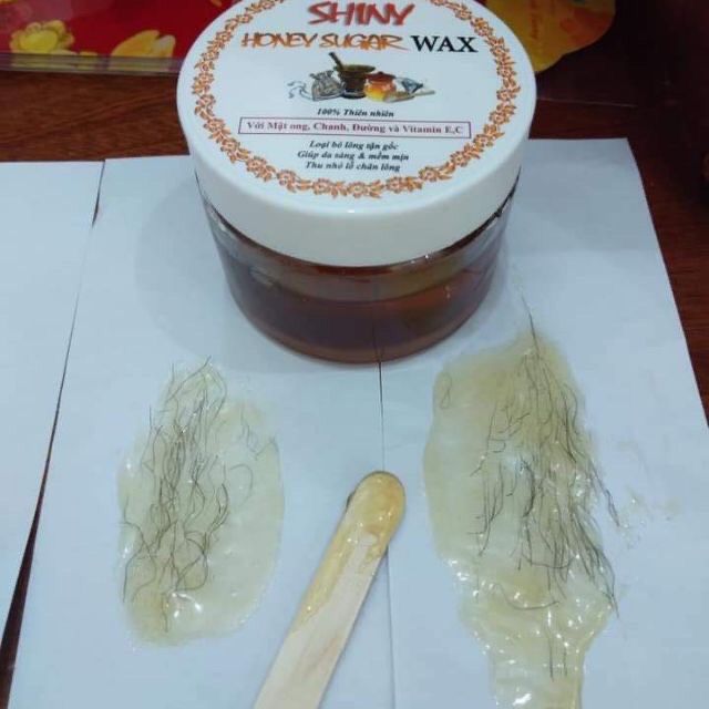 [TẶNG KÈM GIẤY WAX] Sáp Wax Lông ,Tẩy Lông Mật Ong Shiny Handmade 250gr Triệt Lông Nách Tay Chân Hiệu Quả | BigBuy360 - bigbuy360.vn