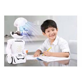 két sắt robot kiêm đèn học (PASS mở két 0000, đèn học # giữ lâu, nhạc # 1 lần rồi bấm tùy số)