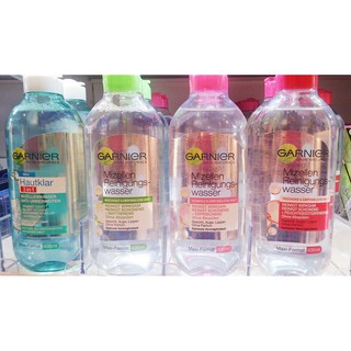 Nước tẩy trang Garnier Micellar Cleansing Water 400ml Pháp