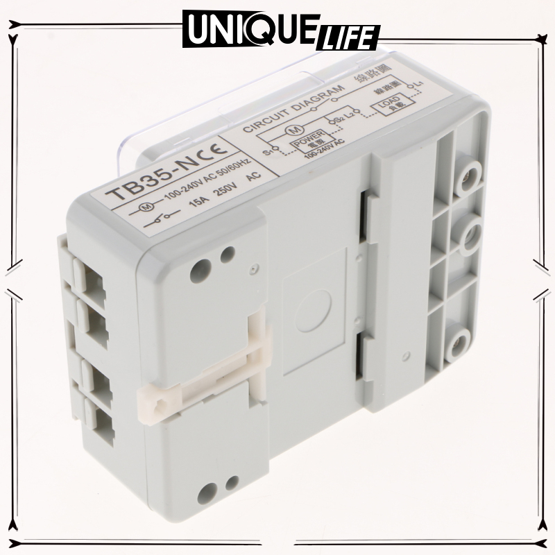 [Niuniu appliances]DIN RAIL logue Day 24H Timer Switch Industrial Daily Time Switch 110-240V