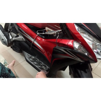 Bộ ốp trước   cánh yếm ab AirBlade 110 đầu to đầu bò 2011-2012 Chính hãng HONDA