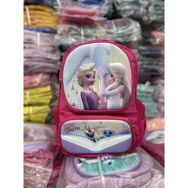 Ba lô cho bé tiểu học mẫu mới nhất 2022 in hình dập nổi đẹp, quai xách chắc chắn