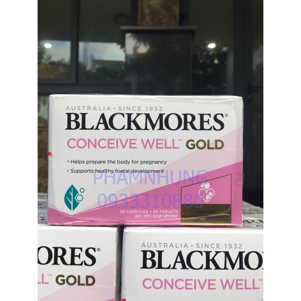 Viên Uống Blackmores Conceive Well Gold 56 viên.