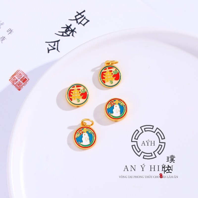 Charm Khóa thỏ trắng #C168 ( An Ý Hiên)
