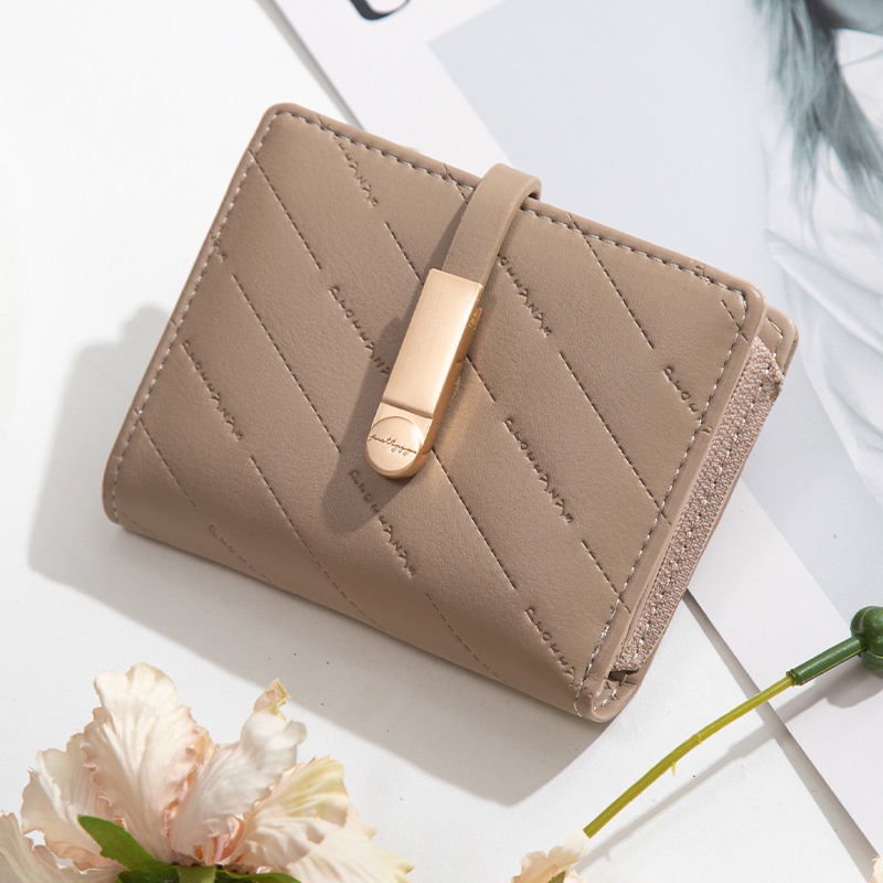 Ví Ngắn Đựng Thẻ Nhỏ Gọn Thời Trang Dành Cho Nữ