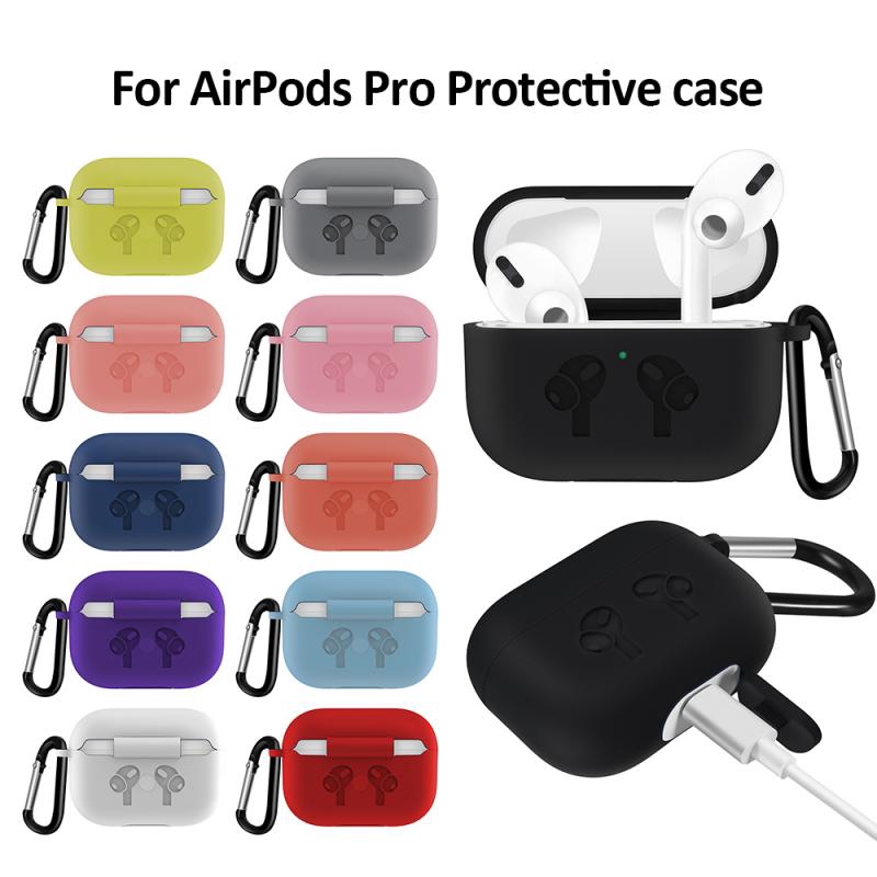 Vỏ Đựng Bảo Vệ Hộp Sạc Tai Nghe Airpods Pro 2019