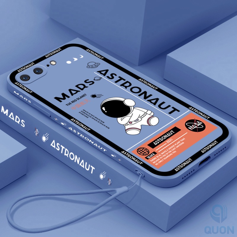 Ốp Điện Thoại Tpu Mềm Hình Phi Hành Gia ốp lưng iphone Cho iPhone 6 6s 7 8 7Plus 8Plu
