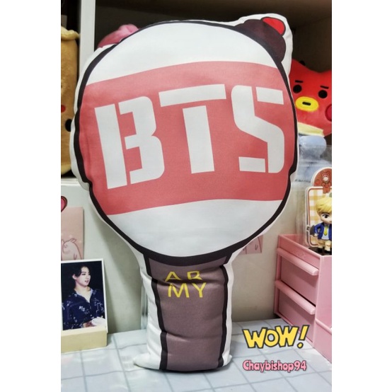 [FREESHIP] GỐI ÔM LIGHTSTICK BTS, GOT7, WANNAONE, EXO, BLACKPINK, TWICE