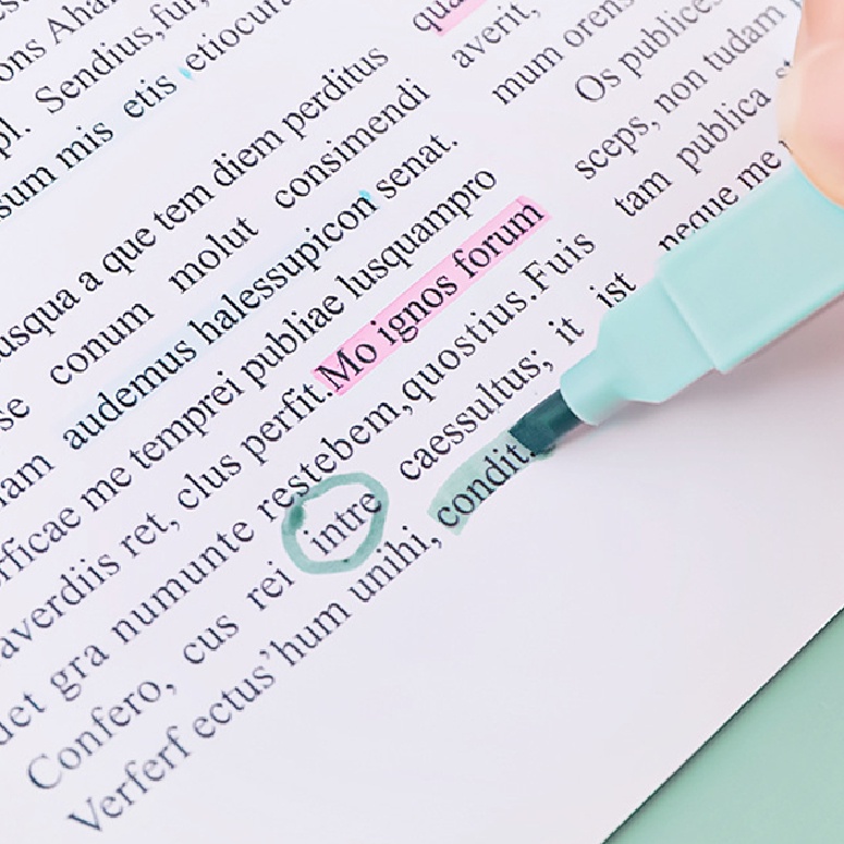 Bút marker 2 đầu mềm dung tích lớn nhiều màu cho học sinh