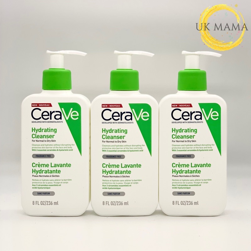 Sữa rửa mặt CeraVe lành tính 236ml