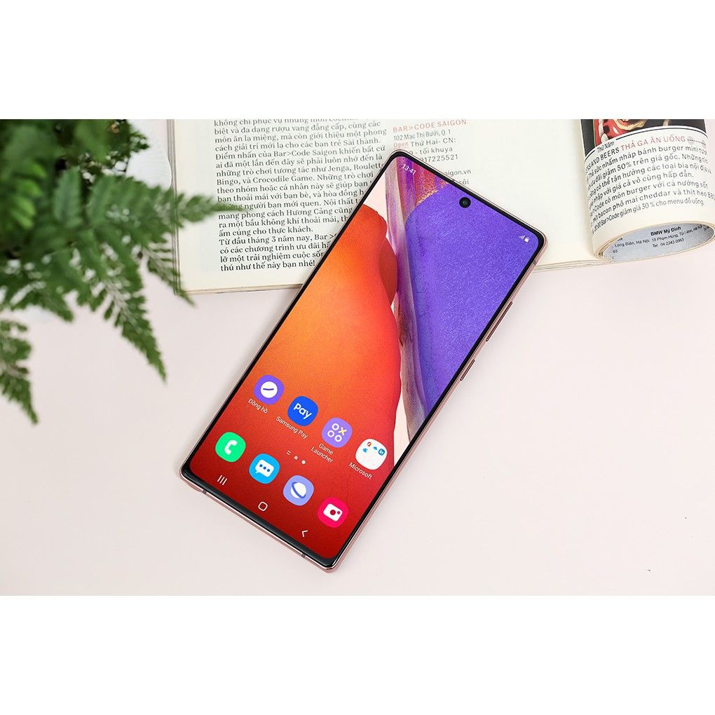 [Mã SKAMA07 giảm 8% đơn 250k]Điện Thoại Samsung Galaxy Note 20 (8GB/256GB) - Hàng Chính Hãng | BigBuy360 - bigbuy360.vn