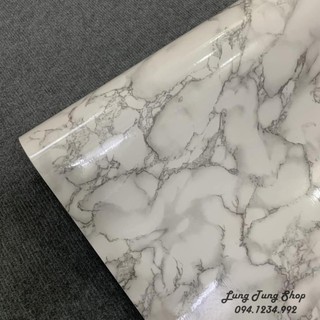 decal đá hoa cương - giấy dán tường bàn tủ màu đá hoa cương xám trắng