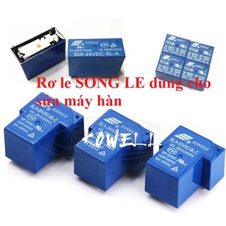 Rơ le máy hàn điện tử songle 30a 10a sla 24vdc-sla linh kiện điện tử