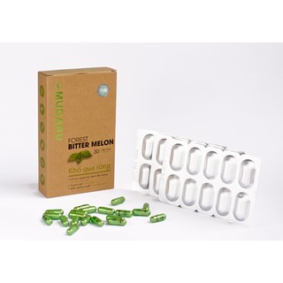 Viên khổ qua rừng mudaru 💖 forest bitter melon capsules mudaru 💖𝙉𝙊𝙉𝙂 𝙎𝘼𝙉 𝙆𝙃𝙊 𝑭𝑹𝑬𝑬𝑺𝑯𝑰𝑷💖 hộp 30 viên