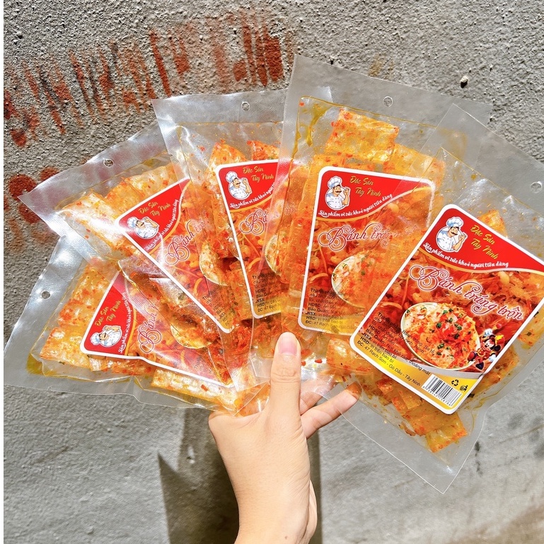 Bánh tráng trộn Tây Ninh - đồ ăn vặt tuổi thơ đặc sản