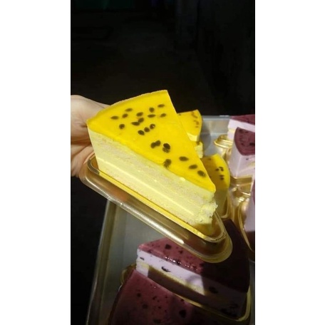 Bánh mousse phô mai chanh dây