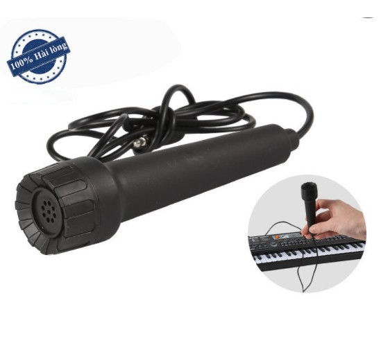 Đàn Piano Electronic Keyboard 61 Phím Kèm Mic Cao Cấp Giúp Bé Phát Triển Tư Duy