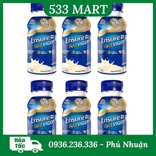 Lốc 6 chai sữa nước Ensure Gold Vigor 237ml