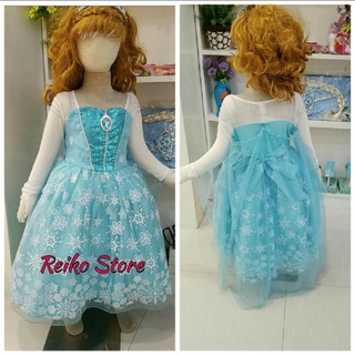 Đầm Hóa Trang Công Chúa Elsa (09) - Size 5