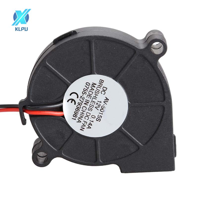 Quạt Không Chổi Than 2 Dây 5015S 12V 0.14A 50x15mm