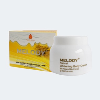 Kem body Tắng Da Toàn Thân cám gạo sữa non Melody