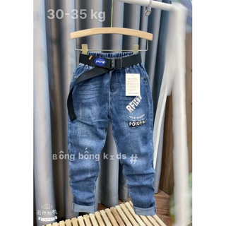 Quần bò bé trai size đại 28-40kg