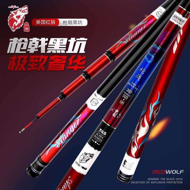 Cần câu tay Redwolf Q1 6H Chính Hãng - chuyên đánh tốc độ hàng  hót