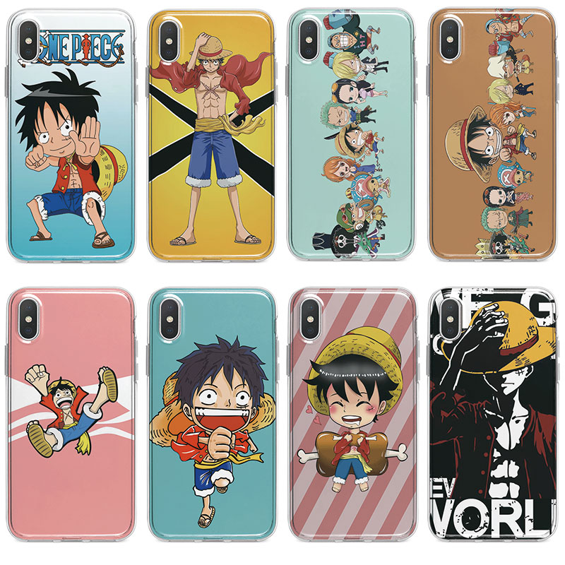 Ốp lưng Samsung Galaxy J1 2016 Mini M10 M20 vỏ điện thoại Silicone mềm Monkey D. Luffy