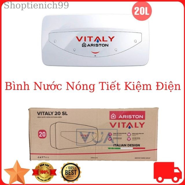 [Siêu Rẻ]Bình Nước Nóng Ariston / Máy Nước Nóng Lạnh Ariston Vitaly Hàng Chính Hãng Siêu Bền Giá Rẻ Bảo Hành Toàn Quốc.