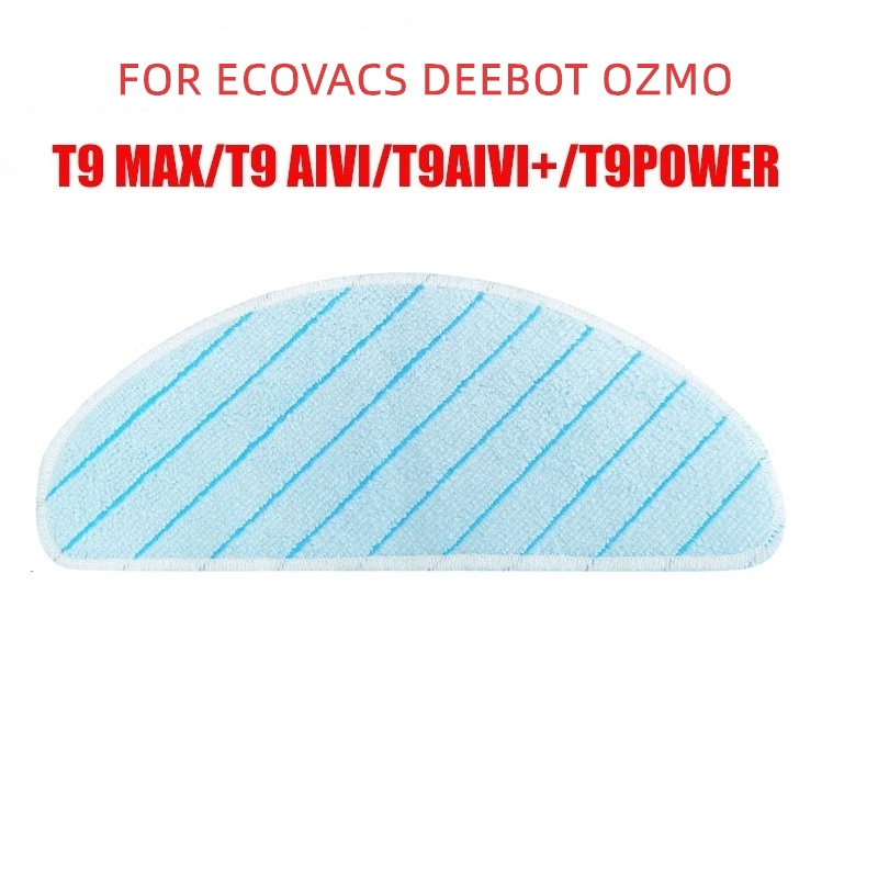 Miếng lau sàn bằng vải sợi nhỏ giặt được cho máy hút bụi ECOVACS DEEBOT OZMO T9 T9 Max T9 AIVI T8
