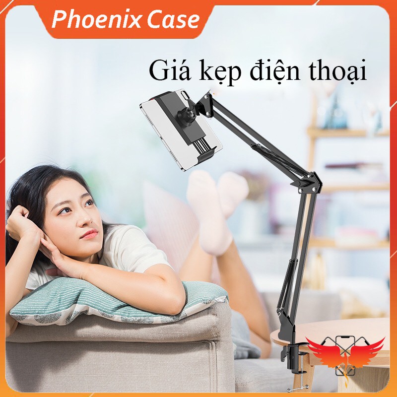 Giá kẹp điện thoại thông minh xem phim, chơi game GD165