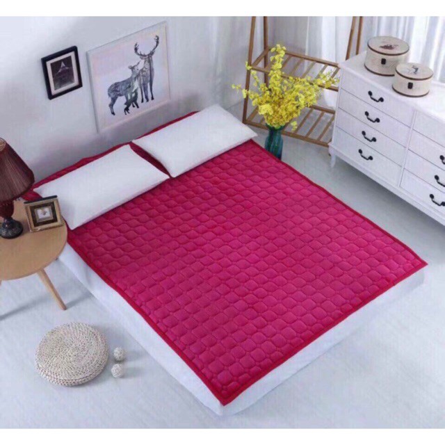 Thảm nỉ nhung trải giường 1m8x2m được chọn màu