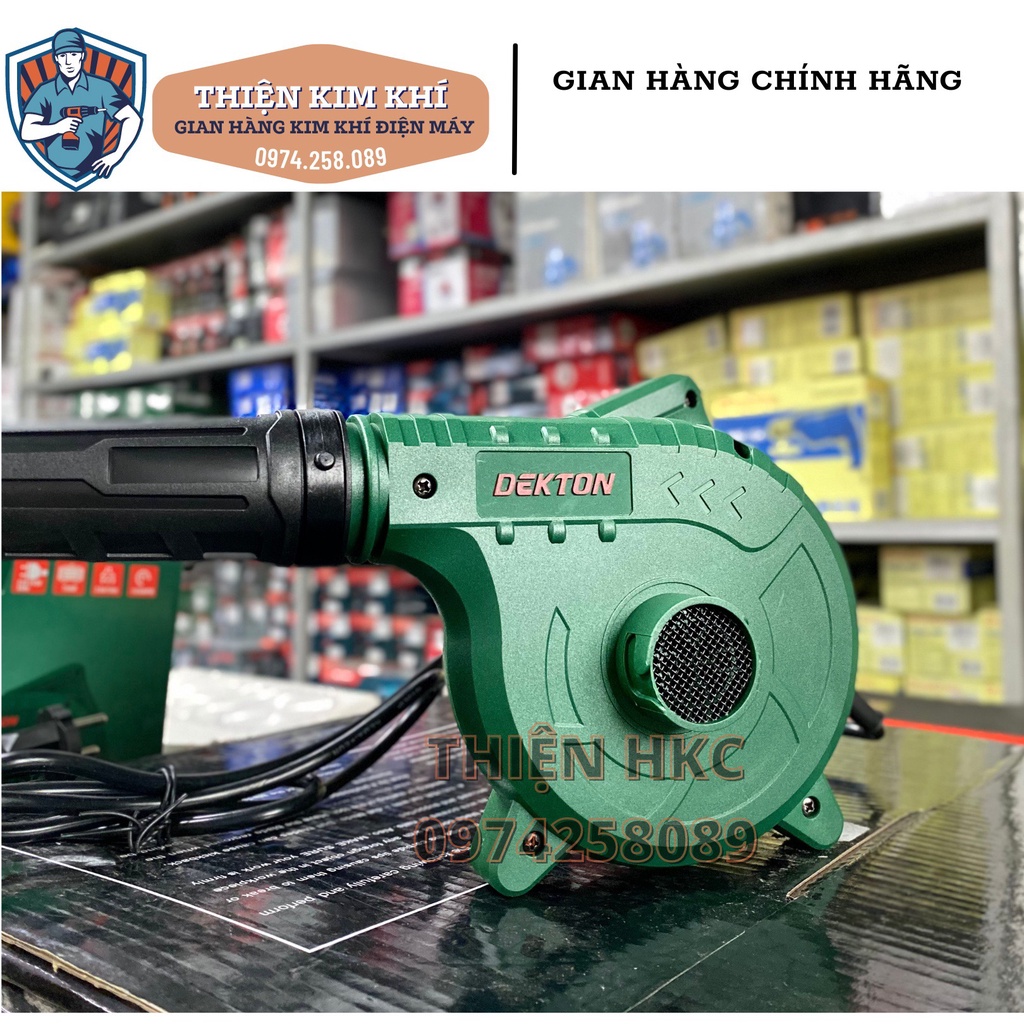 Máy thổi bụi hút bụi 750W chính hãng DEKTON DK 750EB Rotor dây đồng Chỉnh tốc[HKC.Mart]