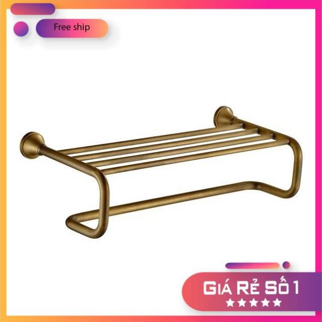 MÁNG KHĂN,THANH VẮT KHĂN TẦNG PHÒNG TẮM BẰNG ĐỒNG CAO CẤP KANLY GCK13 CHÍNH HÃNG