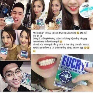 Bột Trắng Răng Eucryl Toothpowder