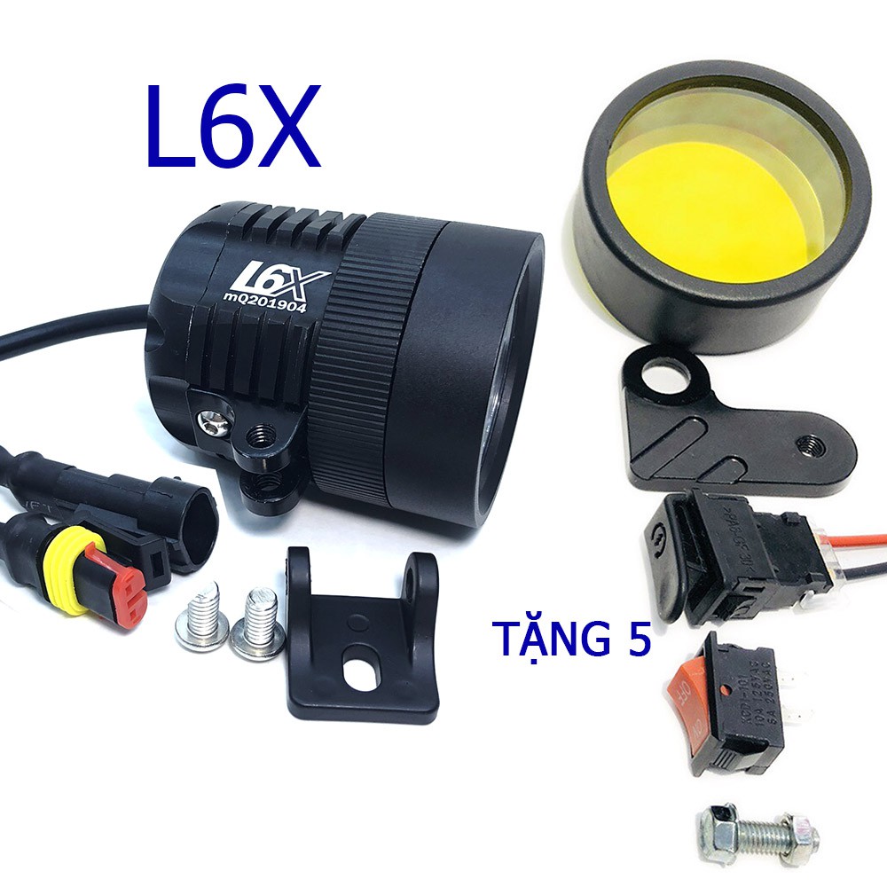 ĐÈN TRỢ SÁNG L6X 30W Cree Siêu Sáng [ Kèm Phụ Kiện ]