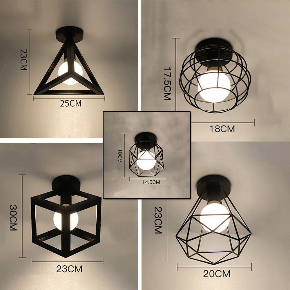 GOGOUP Đèn Trần Kim Loại Trang Trí Nội Thất