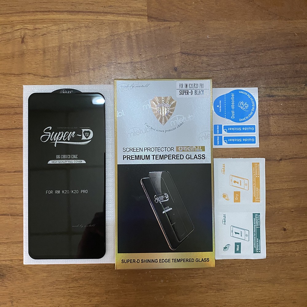 FREESHIP 50K_Kính cường lực Xiaomi Redmi K20 Mi 9T Pro Miếng dán Super D Full viền Đen MIETUBL