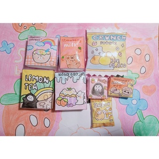 Squishy giấy size mini và trung nhiều mẫu