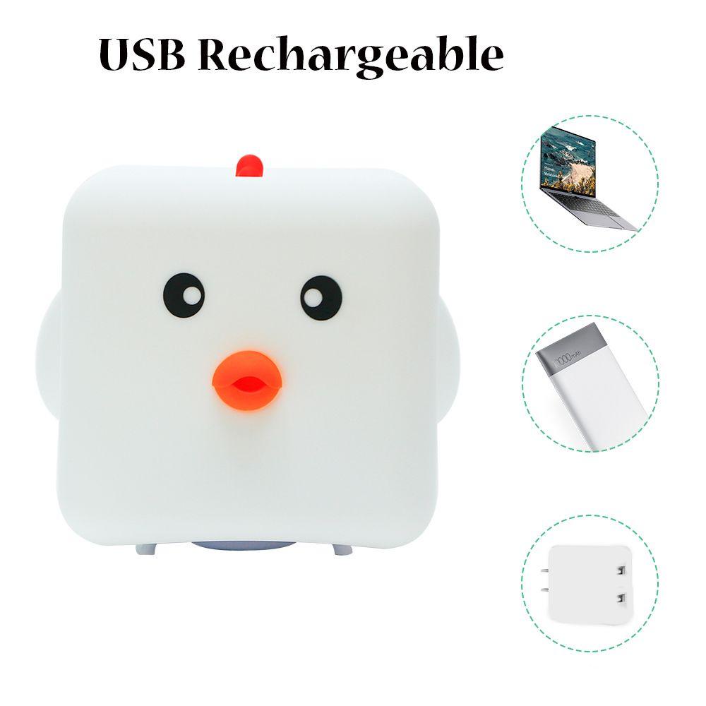 Đèn Ngủ Led Silicone Có Thể Sạc Lại Được
