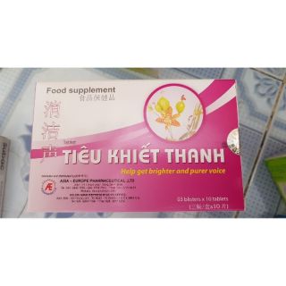 Tiêu khiết thanh giúp gọng nói trong sáng hơn