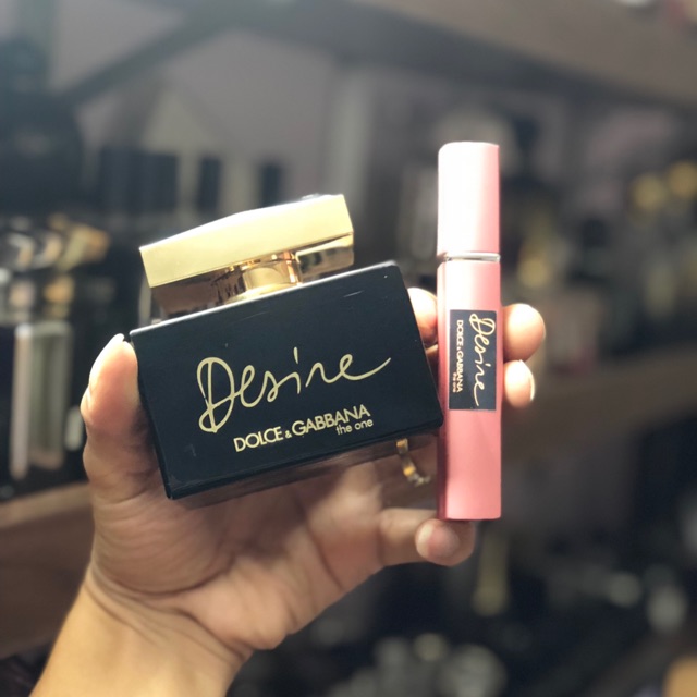 Mẫu thử nước hoa d&g the one desire 10ml dạng xịt
