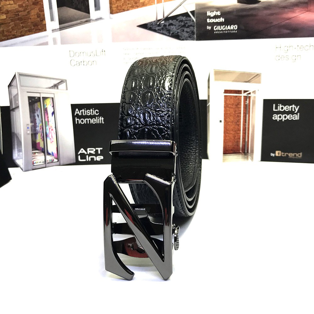 Thắt lưng/ dây nịt nam khóa tự động có hộp đựng hãng RB theo kèm